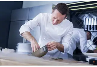 A yacht chef has to be master of all styles of cuisine
