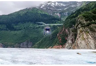 A helicopter tour across Alaska is definitely a bucket-list charter item 