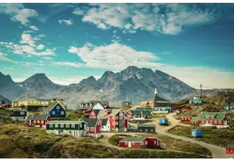 Visit the idyllic villages of Greenland