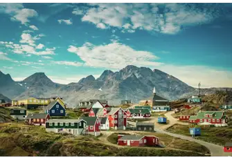 Visit the idyllic villages of Greenland