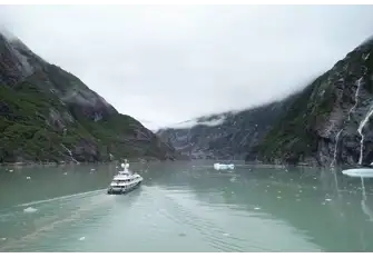 Take in the beautiful scenery as you relax on board
