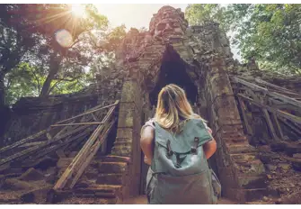 The Angkor Wat temple complex, believed to be the world's largest, was founded in the 12th century and is now UNESCO listed