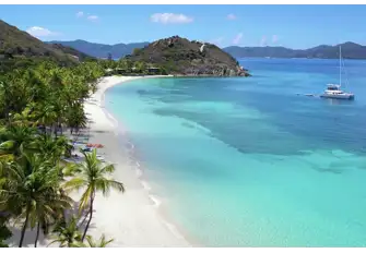 Play tennis and get pampered at the Peter Island Resort