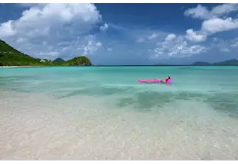 Smuggler's Cove is on the west end of Tortola, BVI