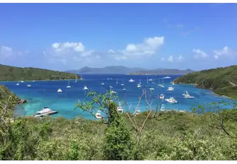 The Bight on Norman Islands is a wonderful natural harbour