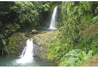 Paddle in the pools of the Seven Sisters waterfall