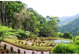 Take a lovely afternoon stroll in Jardin de Balata gardens