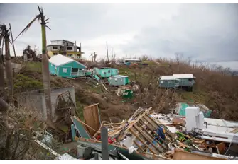 Caribbean islands like St John in the USVI were devastated by two hurricanes in September 2017
