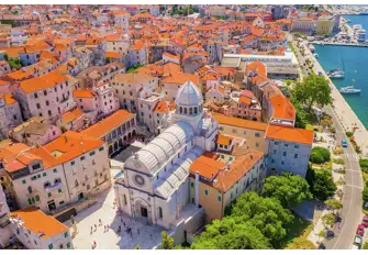Sibenik's Cathedral of St James is listed as a UNESCO World Heritage Site