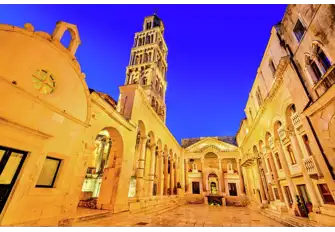 Diocletian's 1,600-year-old Palace is one of 10 UNESCO World Heritage Sites in Croatia