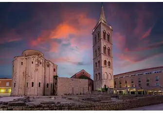 Saint Anastasia Cathedral located in Zadar