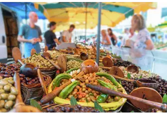 The sounds, sights and scents of a Provencal market are a feast for the senses