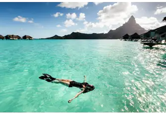 Enter the state of relaxation as you gentle float under the warm sun
