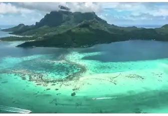 Discover the delights of Bora Bora onboard an explorer yacht charter 