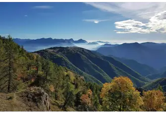 Take a moment and admire the breathtaking views from the French Alps
