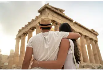 Greece has always been a grand tour essential. The Parthenon, one of the Acropolis' famous structures, dates back to the 5th century BC