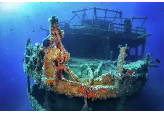 This hospital ship sank in around 55 minutes with 30 fatalities and just over 1,000 survivors