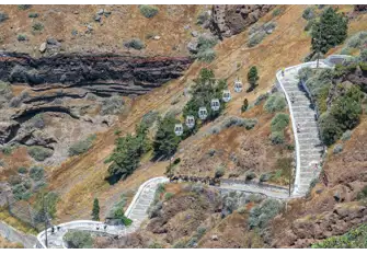 Get your hiking boots on and adventure out into the hills of Santorini 