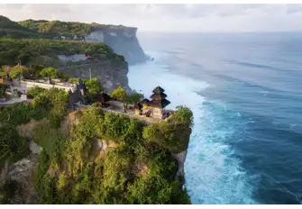 Take a day to explore the shore and visit the Uluwatu Temple