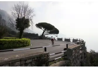 The Amalfi Coast is known for its winding costal bike trails&nbsp;