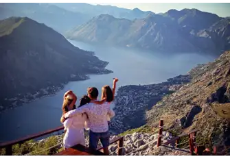 Soak in the natural beauty as you hike the Old Kotor Fort Trail