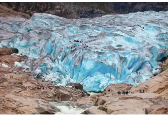 Experiencing a glacier up-close and personal is an awesome experience in sight and sound