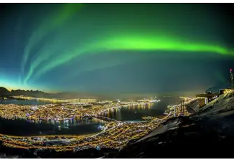 You'll need to visit Tromsø in winter to see the Northern Lights, as during high summer it never gets dark