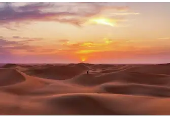 Walk the sand dunes of the Empty Quarter desert 