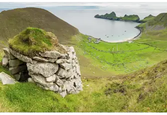 A rare dual UNESCO site, for nature and heritage, St Kilda's settlement on the Bay of Hirta was inhabited for 2,000 years until the last 36 islanders found life there unsustainable and left in 1930