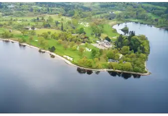 Widely admired as one of the world's most beautiful courses, Loch Lomond Golf Course nestles between the loch itself and the undulating peaks of the Trossachs