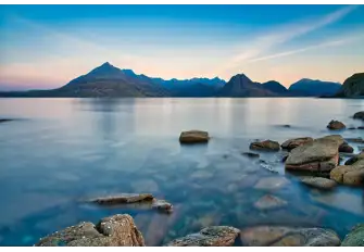 Anchored in the calm, clear waters of Loch Scavaig as evening draws in, it's impossible not to appreciate the surrounding magnificence