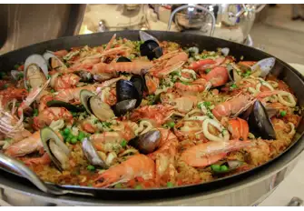 Indulge in the fresh and aromatic Spanish cuisine&nbsp;