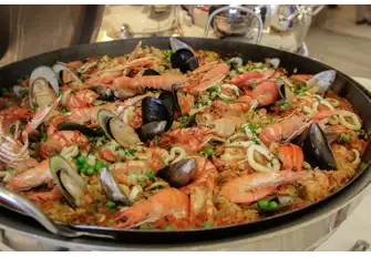 Indulge in the fresh and aromatic Spanish cuisine 