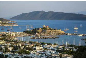 Bodrum's well-sheltered bay and abundant shops and restaurants make it a popular superyacht haunt