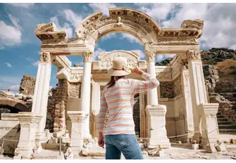 The Roman remains of Ephesus, near Selcuk, are extensive, well preserved and quite fascinating