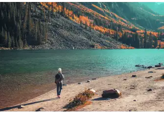 Hike the Maroon Bells Scenic Trail and view the breathtaking scenery from a different perspective 