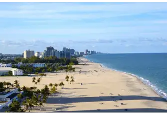 Relax on one of Fort Lauderdale's gorgeous beaches or try one of the many watersports available 