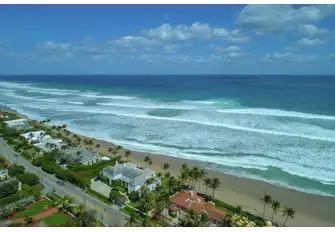 Fondly nicknamed 'Billionaires Row', these beachside mansions are home to the ultra wealthy