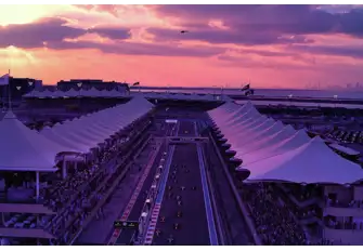The day-night race in Abu Dhabi is arguably the most atmospheric on the calendar