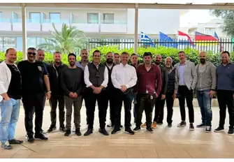 The Inaugural board of the Hellenic Yacht Masters' Club meets in Athens, April 2022