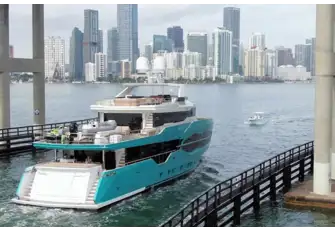 Yachts of all sizes and types make their way to Miami for this mid-season show in February