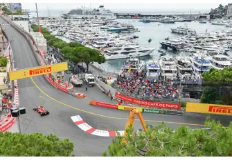 Sainte-Devote is the first corner of the race after which the cars scream up Beau Rivage. It is also overlooked by Burgess' Monaco office