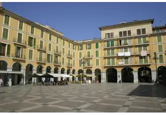 At the heart of the city, the Plaça Major bustles with markets, bars and eateries