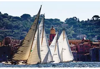Classic yachts vie for supremacy at Les Voiles de Saint-Tropez