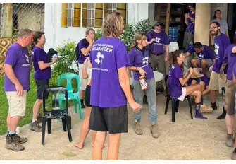 All Hands and Hearts invites volunteers of all ages and skills to join them, every bit of effort makes a difference here