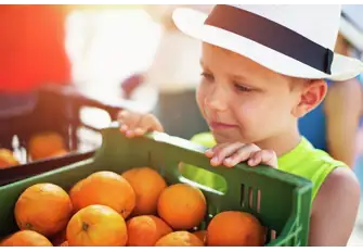 Practice language skills on a trip to the local market