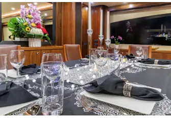 Or more formal in the dining room