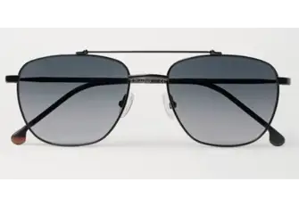 Loro Piana Open 54 aviator-style titanium and acetate polarised sunglasses