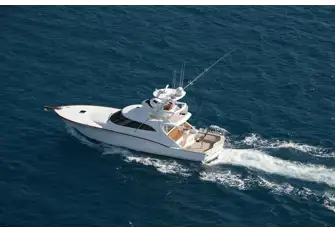 Charter yacht HEMISPHERE comes with a custom sport fishing tender as well