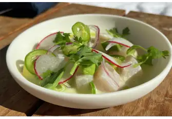 Sea bass ceviche is one of hundreds of dishes that celebrate Croatia's seafood riches